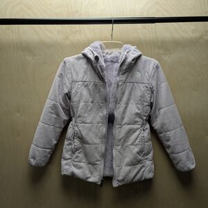 Kids North Face Lavender Jacket, Reversible